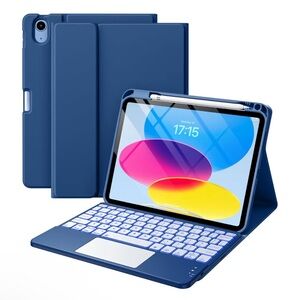 Navy voye Tablet Keyboard Case for Ipad 10/11 generation